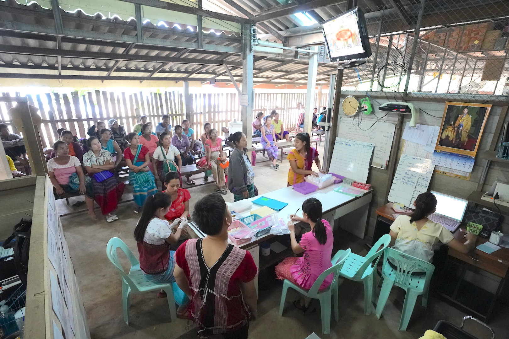 Antenatal care at Wang Pha clinic