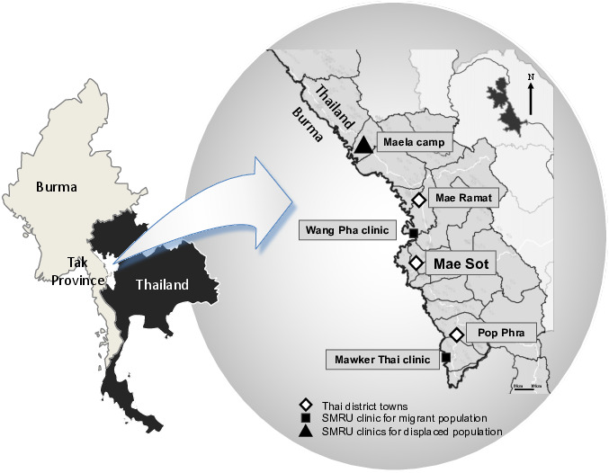 Map of Myanmar